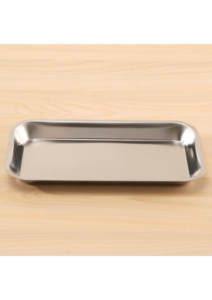 Gümüş Tarzı 1 Adet Paslanmaz Çelik Depolama Tepsi Yiyecek Meyve Tabak Tabaklar Doktor Cerrahi Dişçi Tepsisi Mutfak Aksesuarları (Yurt Dışından) fiyatları