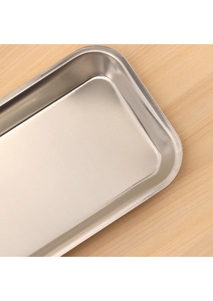 Gümüş Tarzı 1 Adet Paslanmaz Çelik Depolama Tepsi Yiyecek Meyve Tabak Tabaklar Doktor Cerrahi Dişçi Tepsisi Mutfak Aksesuarları (Yurt Dışından) fırsatları