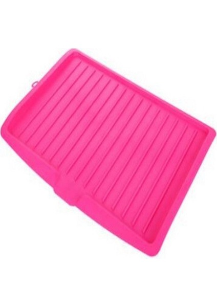 Gül Kırmızı Tarzı 1 Adet Mutfak Süzgeci Depolama Bulaşık Kurutucu Tepsi Büyük Silikon Kase Meyve Lavabo Tezgah Organizatör Raf Kurulama Tahtası 44*30*3cm (Yurt Dışından)