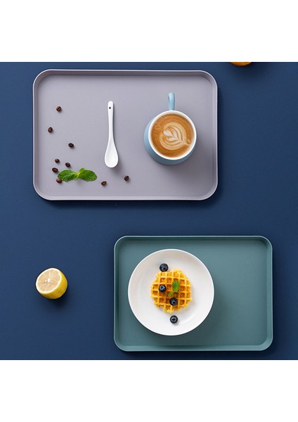 No.6 Tarzı Çok Fonksiyonlu Nordic Tasarımı Plastik Tepsi Mutfak Malzemeleri Mutfak Meyve Tatlı Tepsisi (Yurt Dışından) fiyatları