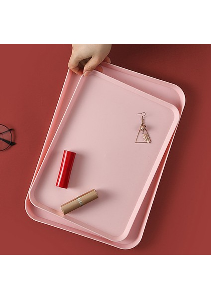 No.6 Tarzı Çok Fonksiyonlu Nordic Tasarımı Plastik Tepsi Mutfak Malzemeleri Mutfak Meyve Tatlı Tepsisi (Yurt Dışından) indirimleri