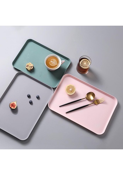 Mor L Tarzı Çoklu Kuzey Avrupa Yaratıcı Çok Fonksiyonlu Dikdörtgen Plastik Tepsi Depolama Mutfak Gereçleri Ev Meyve Tatlı (Yurt Dışından) fırsatları