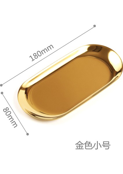 Altın Tarzı Tütün Tepsisi Ot Tepsi Mücevher Saklama Servis Tepsisi Tabak Paslanmaz Çelik Atıştırmalık Metal Altın Dekorasyon Ev Organizatörü (Yurt Dışından)