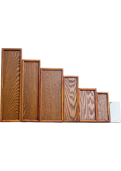 20X20X2CM Stili Ahşap Tepsi Japon Kahverengi 30CM Kare Dikdörtgen Çay Seti Sofra Takımı Tabak Mutfak Depolama Malzemeleri (Yurt Dışından) indirimleri
