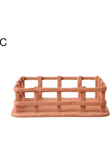 C Stili Kısa Kuzey Reçine Oyuk Meyve Tepsisi Ev Oturma Odası Masa Üstü Tabak Atıştırmalık Kase El Sanatları Mağaza Ev Cafe Festival Süslemesi (Yurt Dışından)