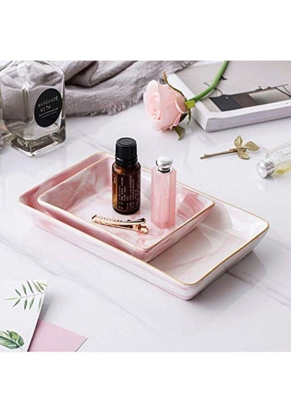 Beyaz Stil Kuzey Avrupa Stili Mermer Boyalı Phnom Penh Seramik Takı Tabak Yüzük Kolye Kozmetik Atıştırmalık Kuru Meyve Saklama Tepsisi Organizatör (Yurt Dışından) fırsatları