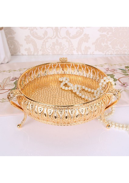 Altın 18CMX 9cm Stili Metal Tepsi Yuvarlak Kare Depolama Kutusu Modern Avrupa Yaratıcı Vintage Meyve Tabak Çok Fonksiyonlu Atıştırmalık Tabak Ev Meyve Tepsisi (Yurt Dışından) modelleri