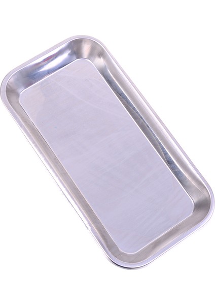 30 cm Tarzı Paslanmaz Çelik Cerrahi Diş Tepsisi Çevre Dostu Kullanışlı Popüler Tepsi Labaratuar Araç Gereç Depolama Aracı (Yurt Dışından) indirimleri