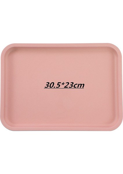 Stil 11 Stil Nordik Yaratıcı Çok Fonksiyonlu Dikdörtgen Plastik Servis Tepsisi Mutfak Düzenleyici Ev Mutfak Meyve Tatlı Tepsisi (Yurt Dışından)