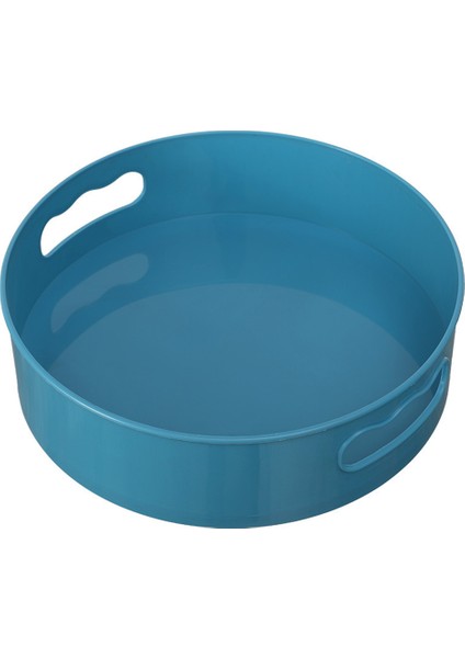 Mavi Stil 360 Derece Dönebilen Organizatör Kozmetik Saklama Kapları Çok Fonksiyonlu Tabak Mutfak Döner Kondiment Baharatlık Rafı (Yurt Dışından)