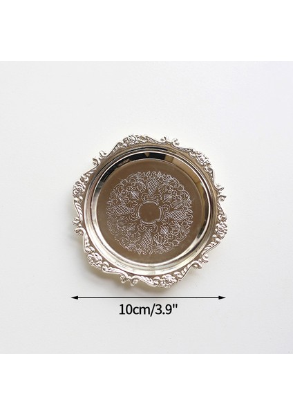 S3 Gümüş Stili Seramik Kabuk Tabak Saklama Tepsileri Yaratıcı Saf Beyaz Kahvaltı Tabakları Atıştırmalık Meyve Tabakları Takı Saklama Tepsileri Kaplar (Yurt Dışından)