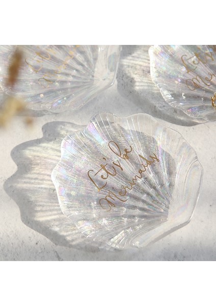 S3 Gümüş Stili Seramik Kabuk Tabak Saklama Tepsileri Yaratıcı Saf Beyaz Kahvaltı Tabakları Atıştırmalık Meyve Tabakları Takı Saklama Tepsileri Kaplar (Yurt Dışından) fiyatları