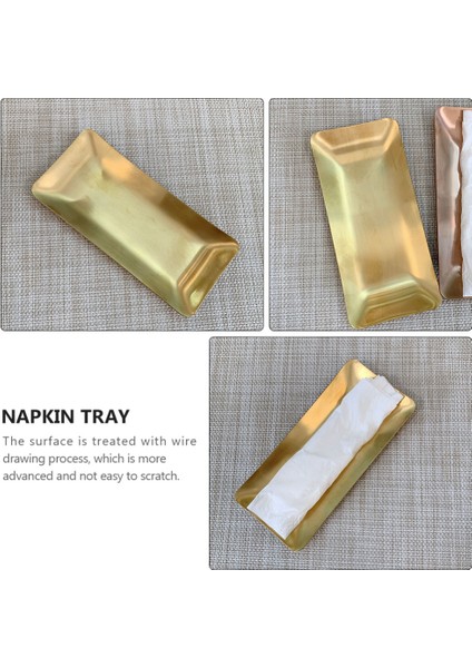 Gümüş Tarzı 1 Adet Paslanmaz Çelik Havlu Tabağı Havlu Saklama Tepsisi Ev Mutfak Saklama Organizatörü Için Çok Fonksiyonlu Saklama Tepsisi (Yurt Dışından) indirimleri