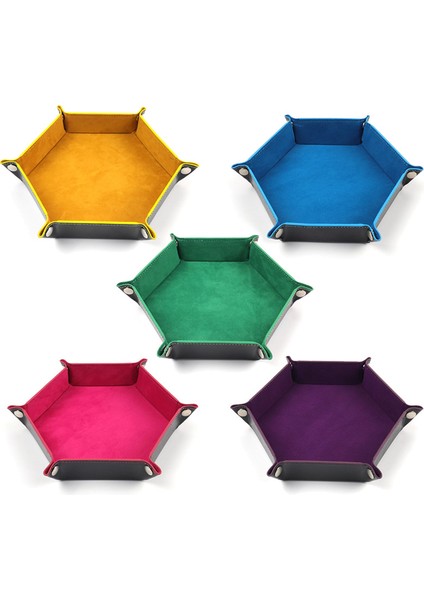 No.12 Tarzı Hediyelik Oyun Zarlarını Saklama Kutusu Altıgen Zar Tepsi Katlanabilir Kumaş Zarf Kutusu Ev Dekorasyonu - 17.5cm (Yurt Dışından) fiyatları