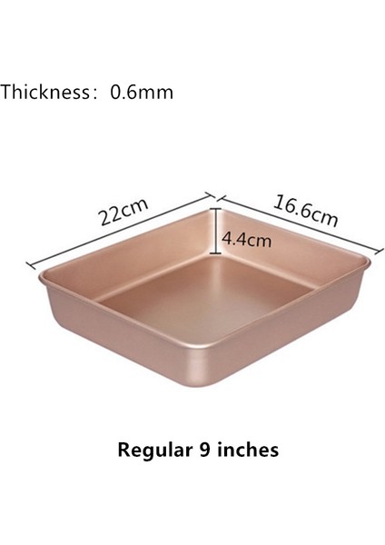 ALTIN22X16.6X4.4CM Stili Paslanmaz Çelik Gıda Tepsileri Dikdörtgen Evde Buharda Pişirilmiş Sosis Meyve Saklama Tavaları Su Ekmek Mutfak Fırın Düşük Tabak Plakası (Yurt Dışından)