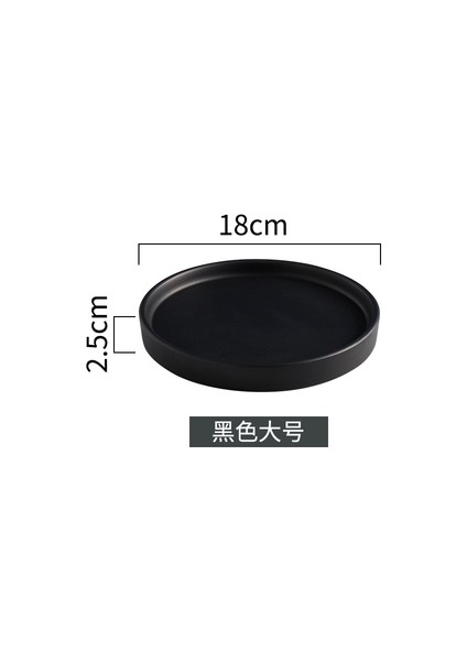 Turuncu Tarzı Çiçek Vazo Taban Saksı Tepsi Servis Tepsi Seramik Yemek Tepsisi Altın Siyah Beyaz Dekorasyon (Yurt Dışından)