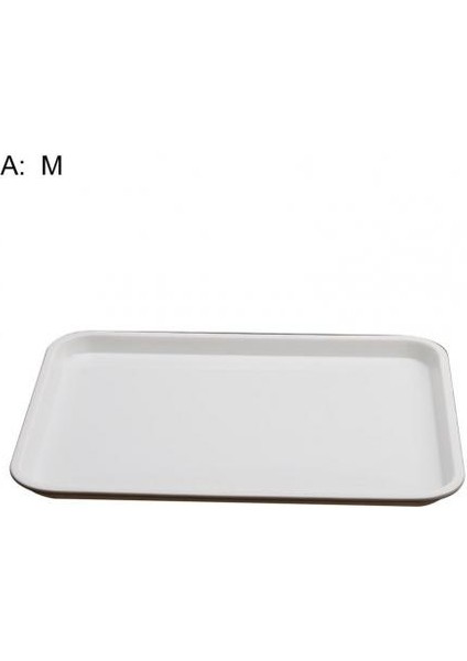 Am Stili Ev Depolama Tepsileri Organizasyon Için Stapelenebilir Dekoratif Sunum Tepsisi Yaratıcı Kullanımı Kolay Servis Tepsisi (Yurt Dışından)