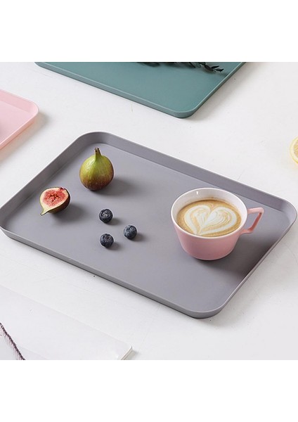 G Tarzı Ev Mutfak Masaüstü Tableware Tepsi Kolay Temizlenen Isıya Dayanıklı Kaymaz Meyve Tepsisi Saklama Tepsisi (Yurt Dışından) modelleri