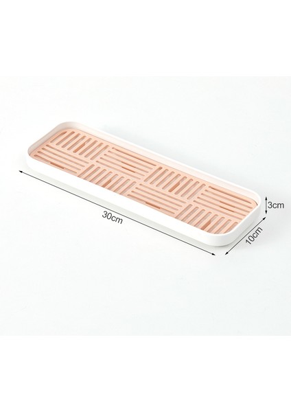 C Stili Lavabo Sabunluk Sünger Tutucu Bardak Bulaşık Telleri Suyun Akmasını Sağlayan Tepsi Mutfak Temizlik Süngeri Mutfak Depolama Tepsileri Dekoratif Mutfak Organizatörü (Yurt Dışından)