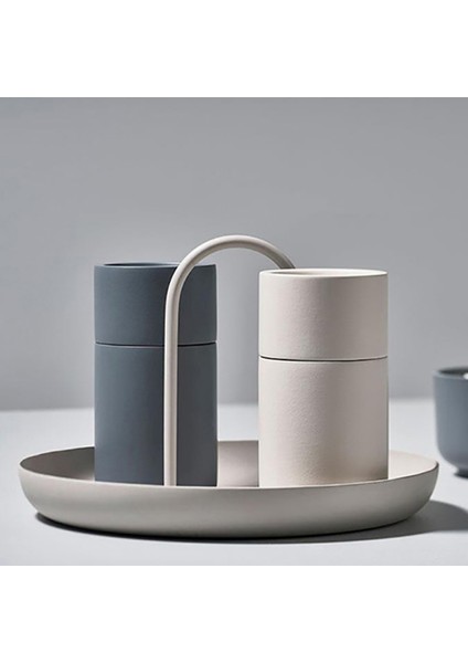 B Tarzı Yuvarlak Takı Tepsisi Oturma Odası Mutfak Masası Yemek Yüzük Tepsileri Saklama Koltuk Tepsisi Tutma Kolu Dekor (Yurt Dışından) fiyatları