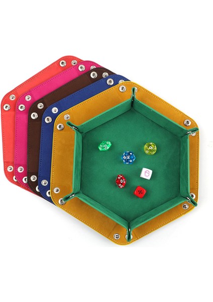 No.14 Tarzı Hediyelik Oyun Zarlarını Saklama Kutusu Altıgen Zar Tepsi Katlanabilir Kumaş Zarf Kutusu Ev Dekorasyonu - 17.5cm (Yurt Dışından) modelleri