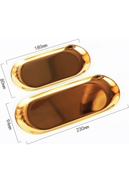 Büyük Çok Renkli Stil Paslanmaz Çelik Altın Depolama Tepsi Meyve Atıştırmalık Takı Ekran Organizatörü Tabak Mutfak Araçları Metal Ayna Depolama Takı Tepsi (Yurt Dışından) fiyatları