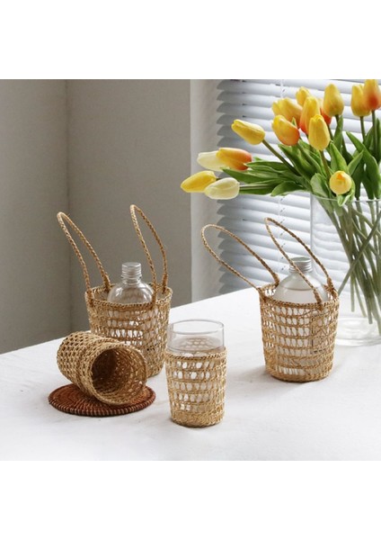 B Depolama Sepeti Stili Mini Depolama Sepeti Asma Çiçek Sepeti Ev Bahçe Duvar Dekoru Gereçler Organizatör Seyahat Depolama Çantaları Panier (Yurt Dışından) modelleri