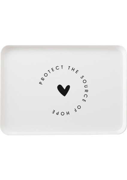 Aşk-Kalp Tarzı Kuzey Avrupa Tarzı Plastik Saklama Tepsisi Kare Kahvaltı Tabakları Tatlı Kek Atıştırmalık Meyve Tabağı Sofra Takımı Mücevherler Ekran Tutucu Tepsi (Yurt Dışından)