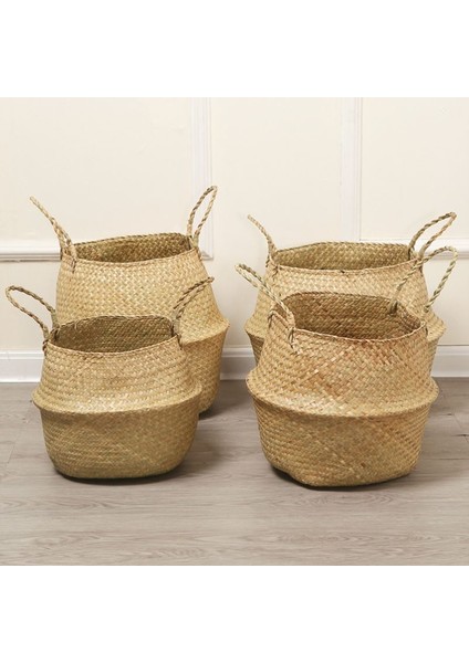 Dokuma Saklama Sepeti Tarzı S 16X15CM El Yapımı Depolama Sepetleri Katlanabilir Depolama Sepetleri Örme Katlanabilir Giysi Çamaşır Sepeti Hasır Karın Bahçe Çiçek Bitki Sepeti (Yurt Dışından) fiyatları