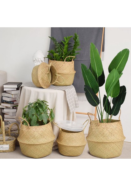 Dokuma Saklama Sepeti Tarzı S 16X15CM El Yapımı Depolama Sepetleri Katlanabilir Depolama Sepetleri Örme Katlanabilir Giysi Çamaşır Sepeti Hasır Karın Bahçe Çiçek Bitki Sepeti (Yurt Dışından) modelleri