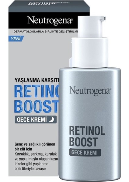 Yaşlanma Karşıtı Retinol Boost Serum Gece Kremi 30 Ml