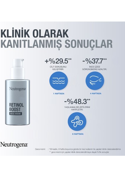 Yaşlanma Karşıtı Retinol Boost Serum Gece Kremi 30 Ml