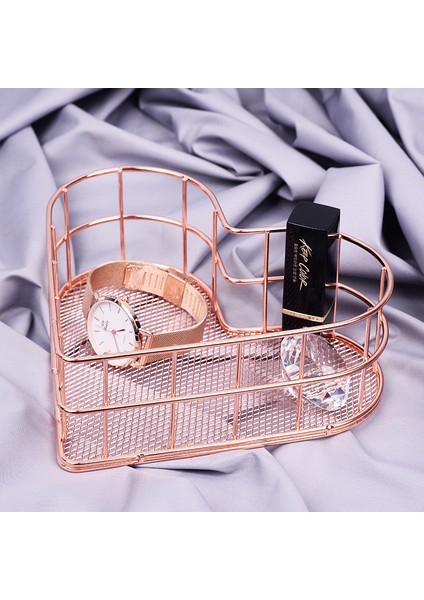 Pembe-5 Tarzı Altın Pembe Metal Tel Depolama Sepeti Ev, Ofis, Masa, Gereçler, Makyaj Fırça Tutucu, Kuzey Dekor, Demir Sepet Düzenleyici (Yurt Dışından) modelleri