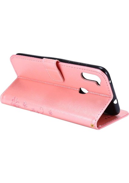 Samsung Galaxy A11 Için Kickstand Durumda Kart Tutucu Pu Deri Bilek (Yurt Dışından)