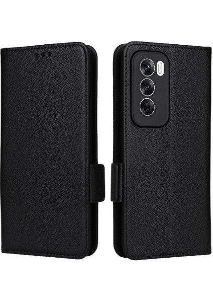 Oppo Oppo 12 Pro 5g Için Flip Case Yan Toka Pu Deri Kart Yuvaları Tutucu (Yurt Dışından) fırsatları