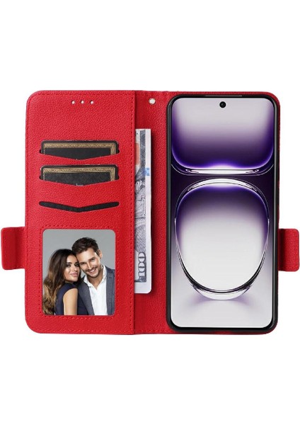 Oppo Oppo 12 Pro 5g Için Flip Case Yan Toka Pu Deri Kart Yuvaları Tutucu (Yurt Dışından) fiyatları