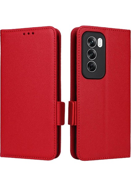 Oppo Oppo 12 Pro 5g Için Flip Case Yan Toka Pu Deri Kart Yuvaları Tutucu (Yurt Dışından) indirimleri