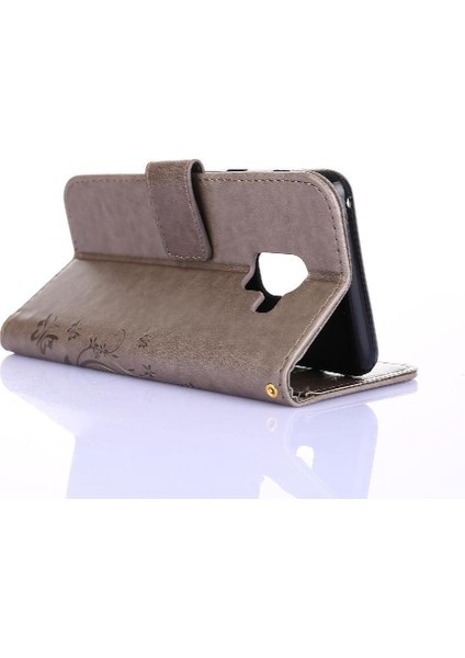 Samsung Galaxy A8 2018 Pu Deri Kart Tutucu Kickstand Için Filp Durumda (Yurt Dışından)