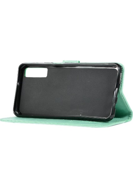 Samsung Galaxy A7 2018 Kickstand Pu Deri Kart Tutucu Için Filp Durumda (Yurt Dışından)