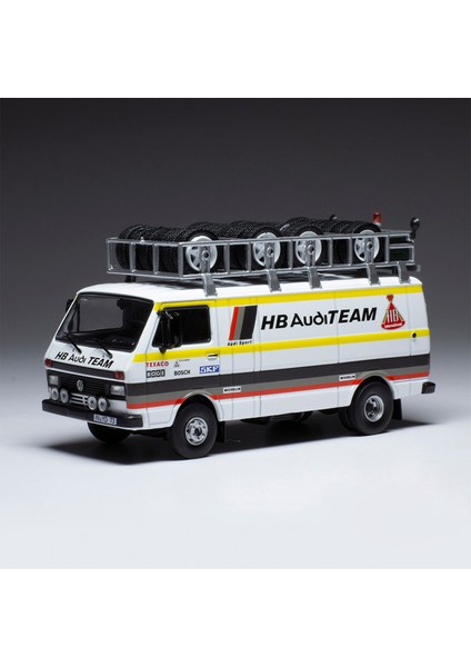 1:43 Ixo 1984 Volkswagen Lt Lwb, Service Assistance Hb Audi Team