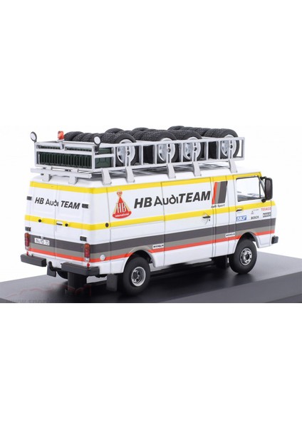1:43 Ixo 1984 Volkswagen Lt Lwb, Service Assistance Hb Audi Team modelleri