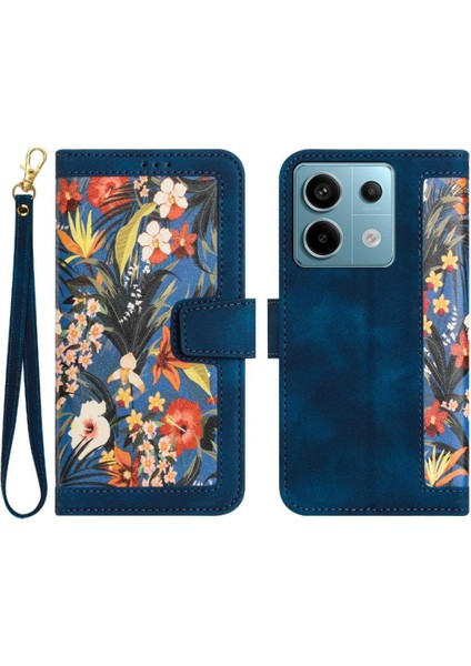 Cüzdan Kılıf Xiaomi Redmi Için Not 13 5g Anti Scratch Pu Deri Kart (Yurt Dışından)