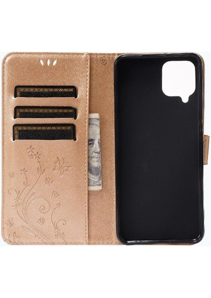 Samsung Galaxy A22 4g Için Filp Durumda Kart Tutucu Kickstand Pu Deri Bilek (Yurt Dışından) modelleri
