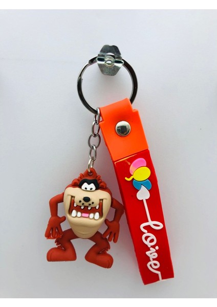 Tazmanya Canavarı Anahtarlık Oyuncak ve Çanta Aksesuarı