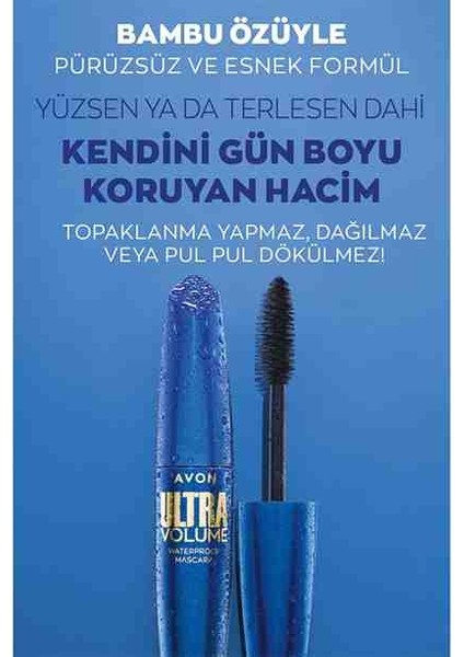 Ultra Volume Suya Dayanıklı Maskara