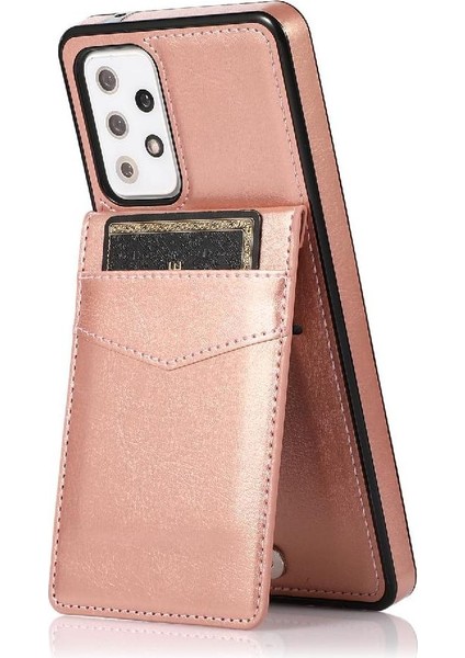 Kredi Manyetik Toka Kickstand ile Samsung Galaxy A72 5g ile Uyumlu (Yurt Dışından) modelleri