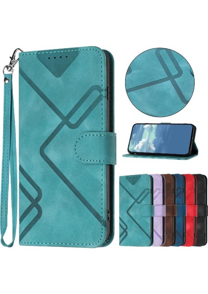 Samsung Galaxy M14 Için Flip Case Pu Deri Manyetik Kapak Çevirin Cüzdan (Yurt Dışından)