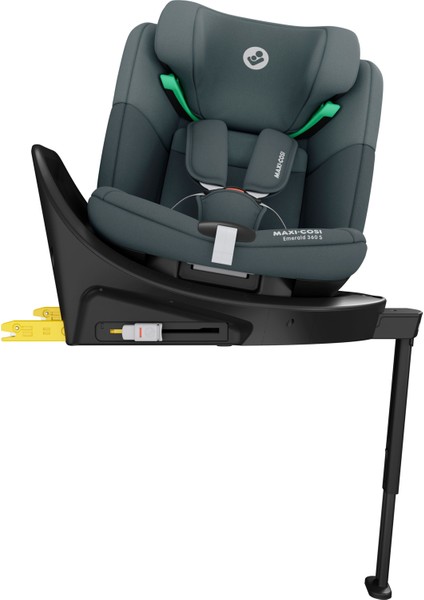 Emerald 360 S i-size İsofix'li 360 Dönebilir Yatabilir 0-36 kg Oto Koltuğu Tonal Graphite
