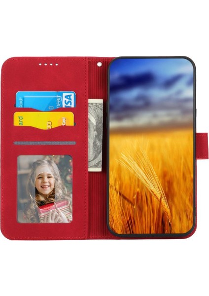 Realme C55 Nakit Cep Bileklik Manyetik Kapatma Kartı Için Flip Case (Yurt Dışından)