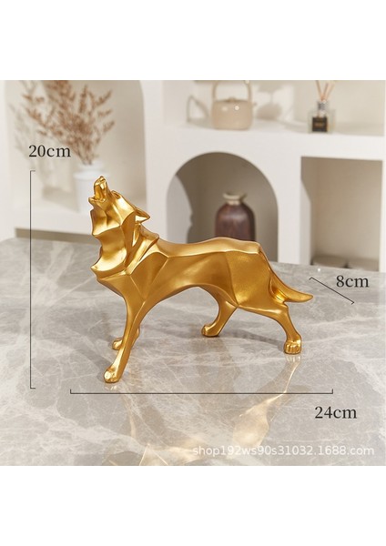 Basit Geometrik Kurt Süsleri Ev Dekorasyon Reçine El Sanatları (Yurt Dışından) fiyatları